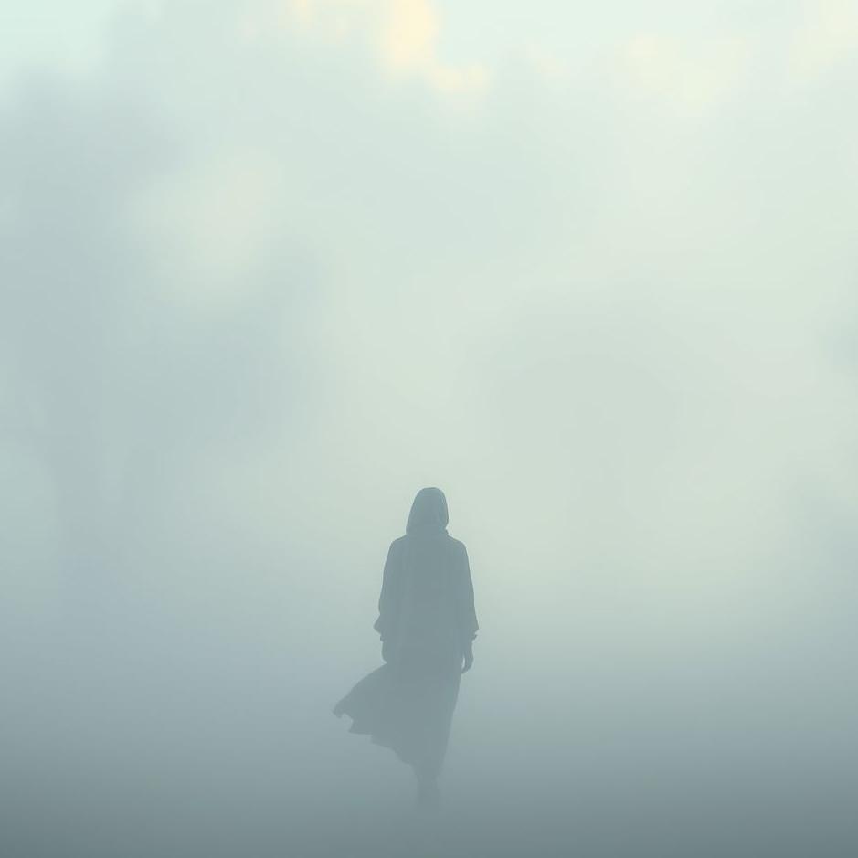 Dream : Walking in the fog in a dream