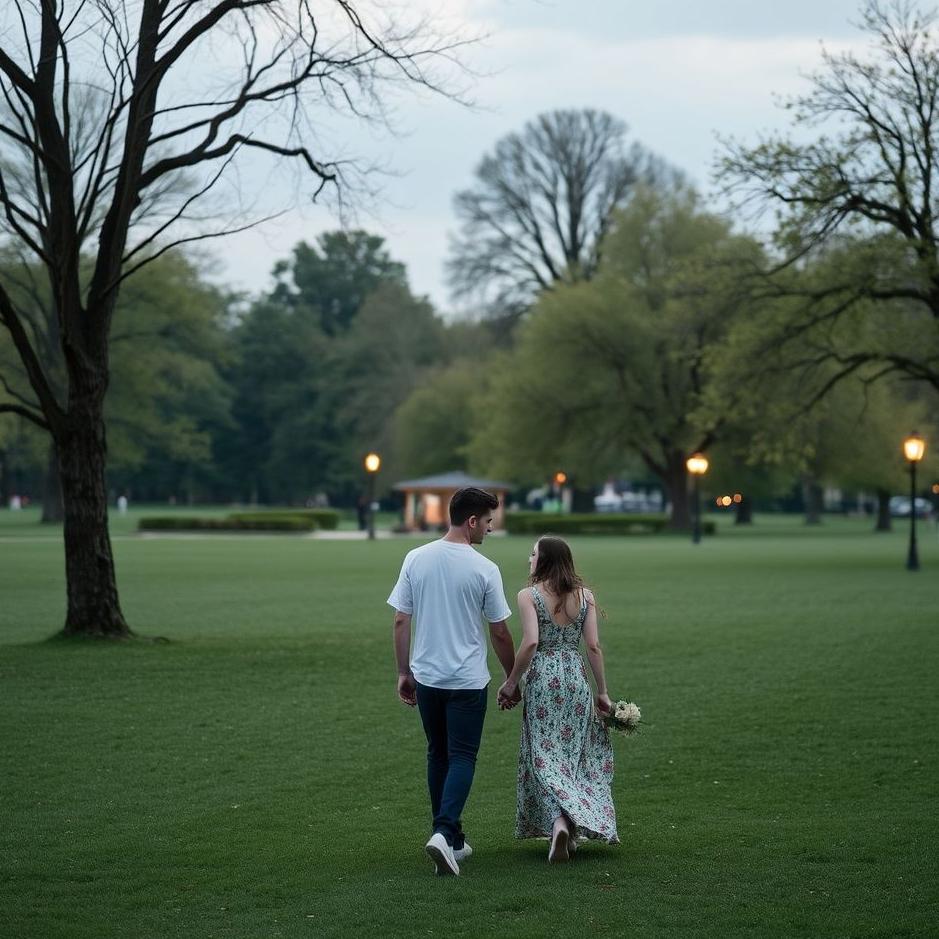 Dream : Walking in the park with your lover in your dream
