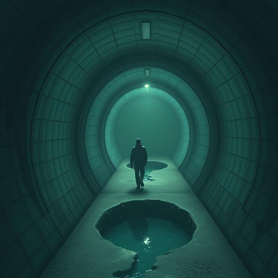 Dream : Walking in the sewer in a dream