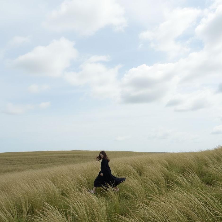 Dream : Walking in the wind in a dream