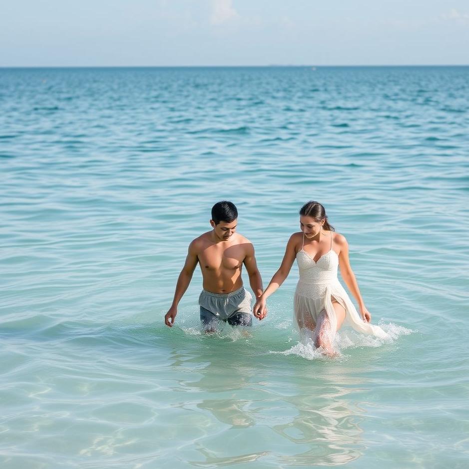 Dream : Walking in water with your lover in your dream