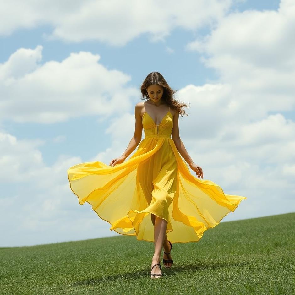 Dream : Walking like a model in a dream