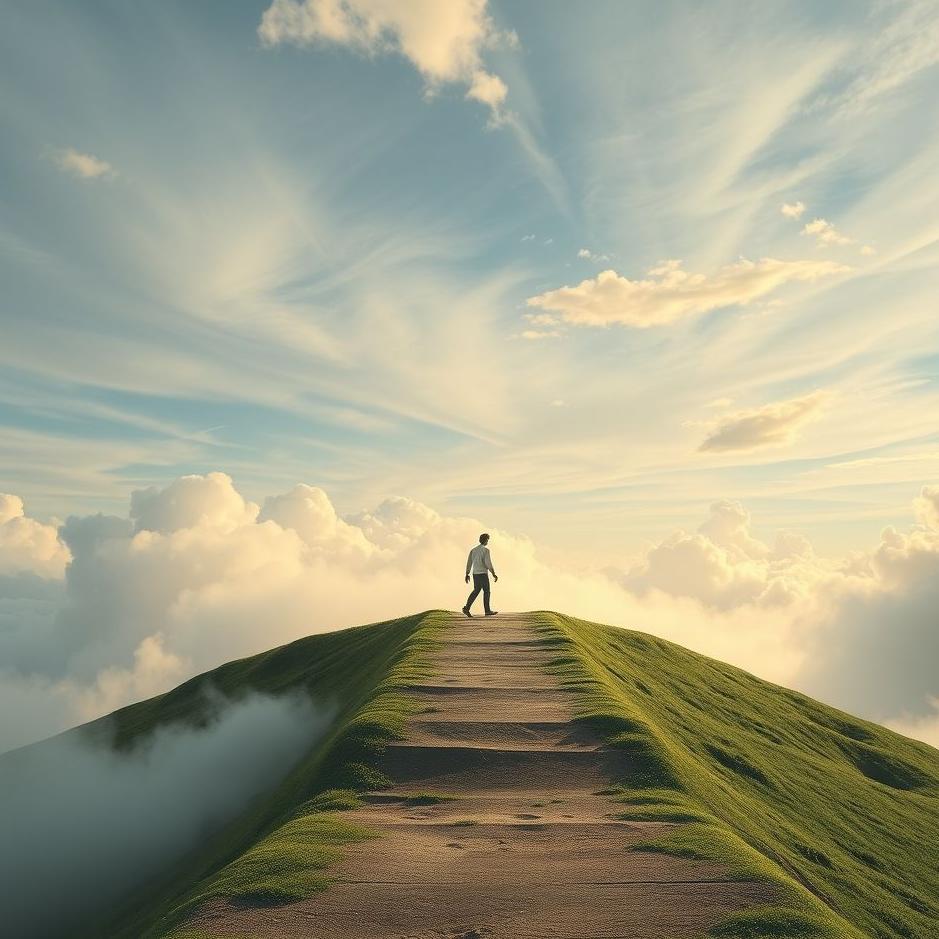 Dream : Walking on a ramp in a dream