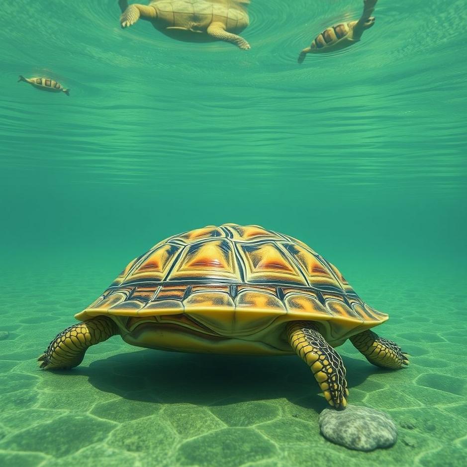 Dream : Walking on a turtle in a dream