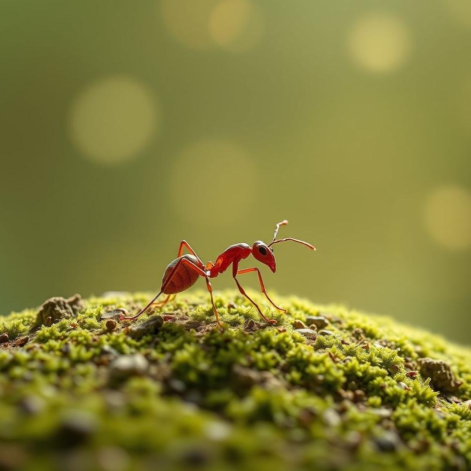 Dream : Walking on an ant in a dream