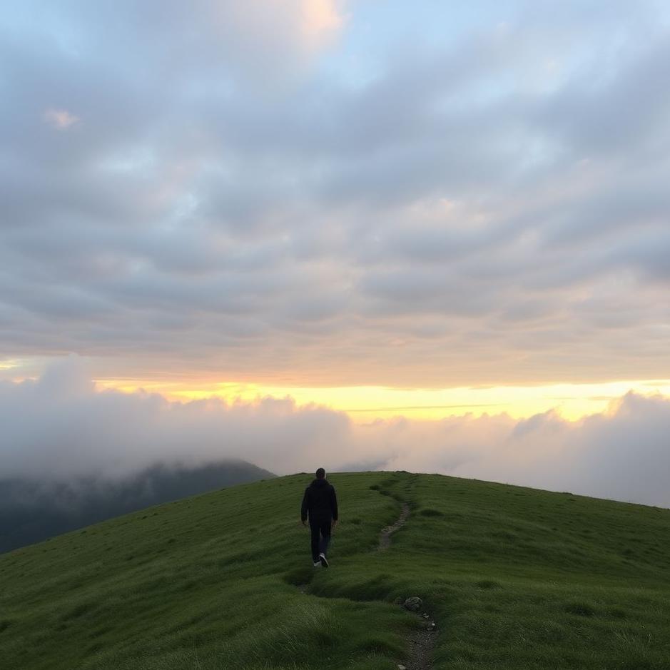 Dream : Walking on laps in a dream