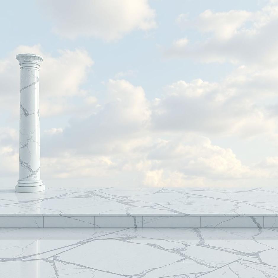 Dream : Walking on marble in a dream