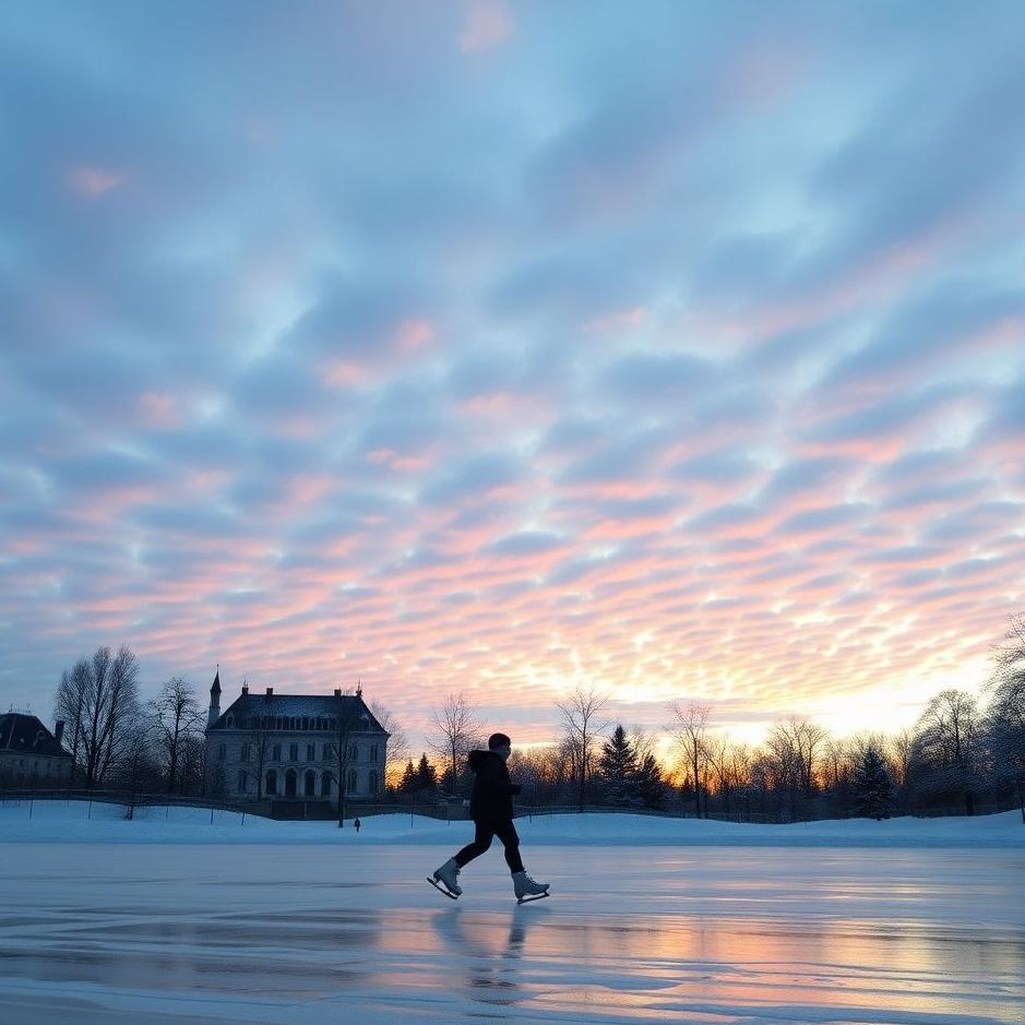 Dream : Walking on skates in a dream