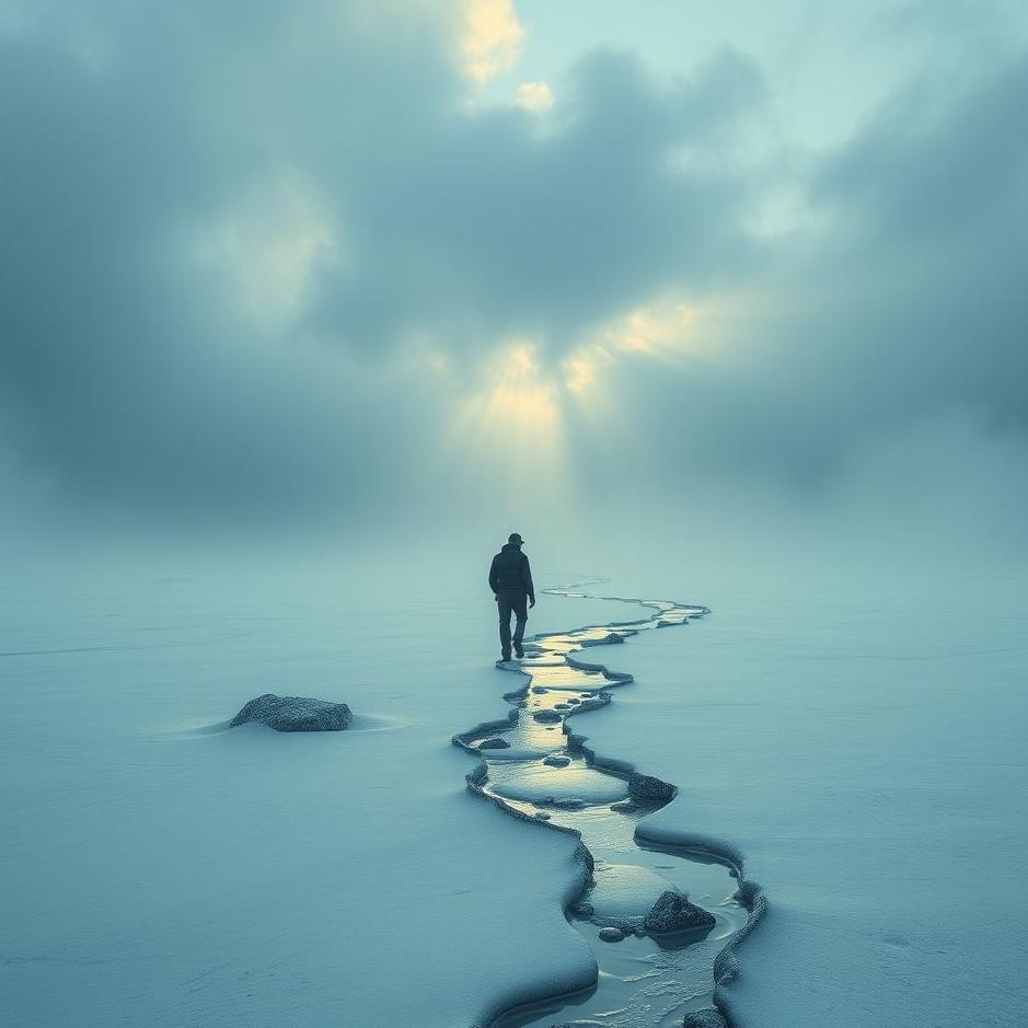 Dream : Walking on slippery ground in a dream