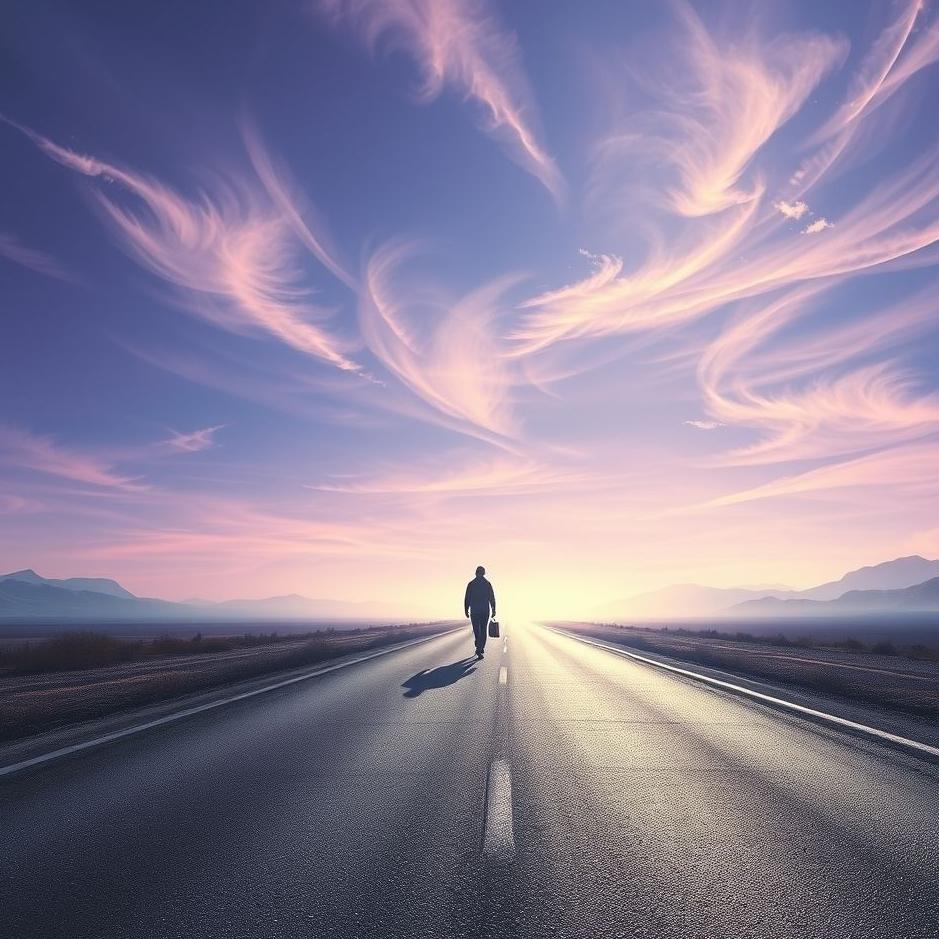 Dream Dictionary : Walking on the asphalt road in the dream