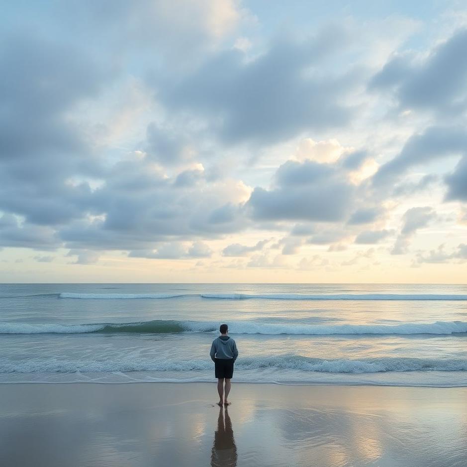 Dream : Walking on the beach in a dream
