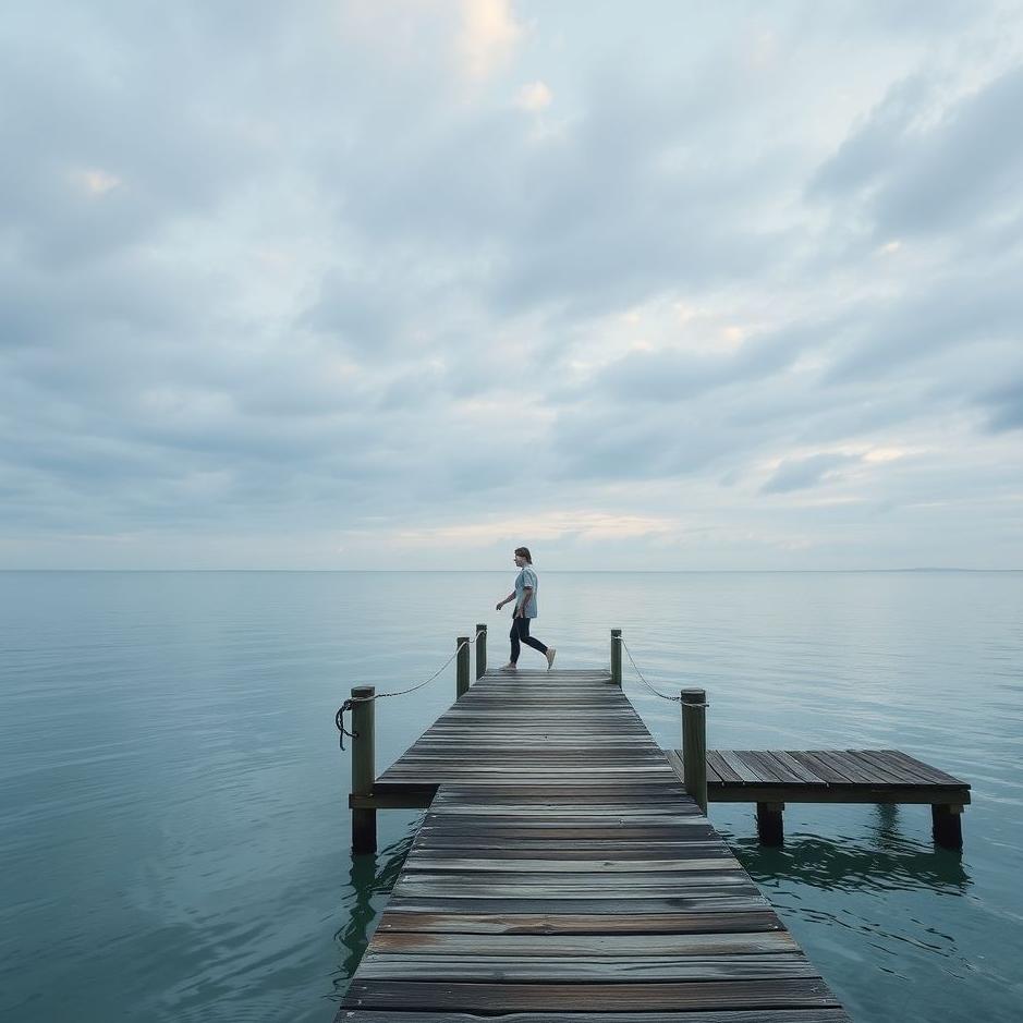 Dream : Walking on the dock in a dream