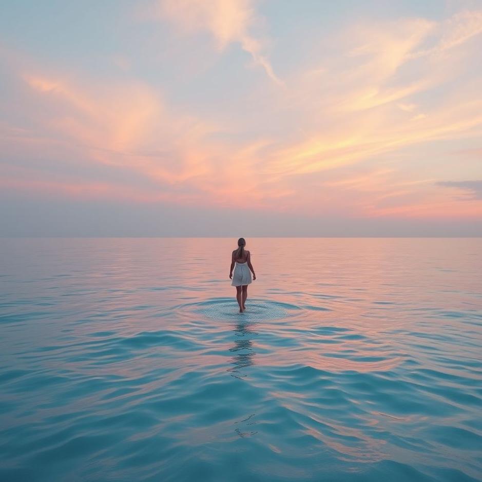 Dream Dictionary : Walking on the ocean in a dream