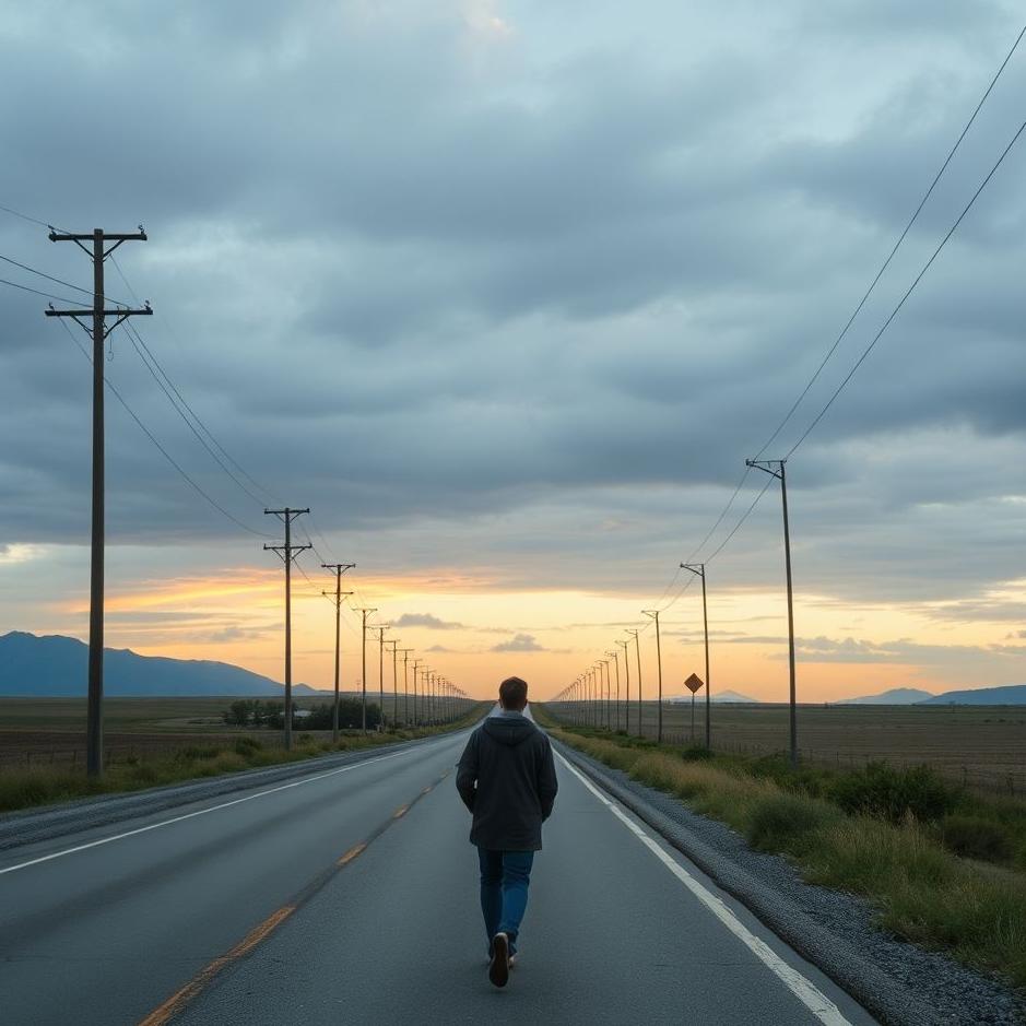 Dream : Walking on the road without a job in a dream