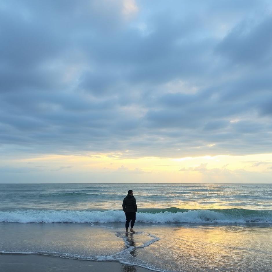 Dream : Walking on the shore in a dream