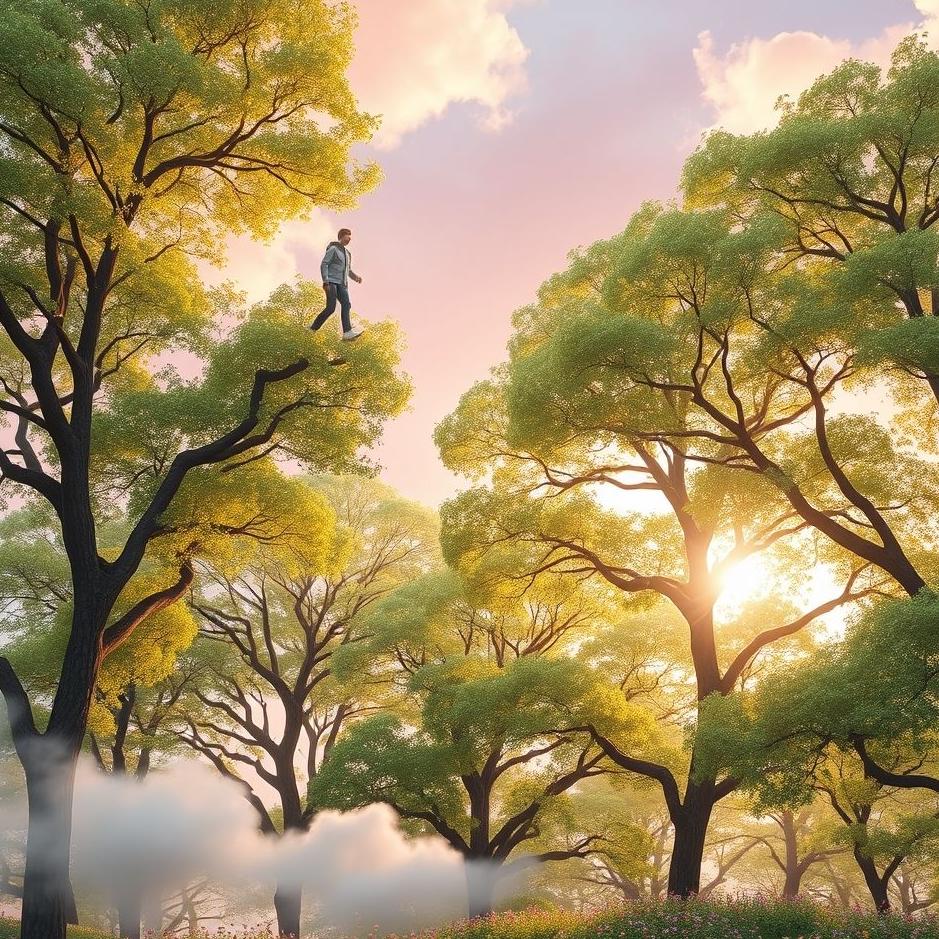 Dream Dictionary : Walking on trees in the dream