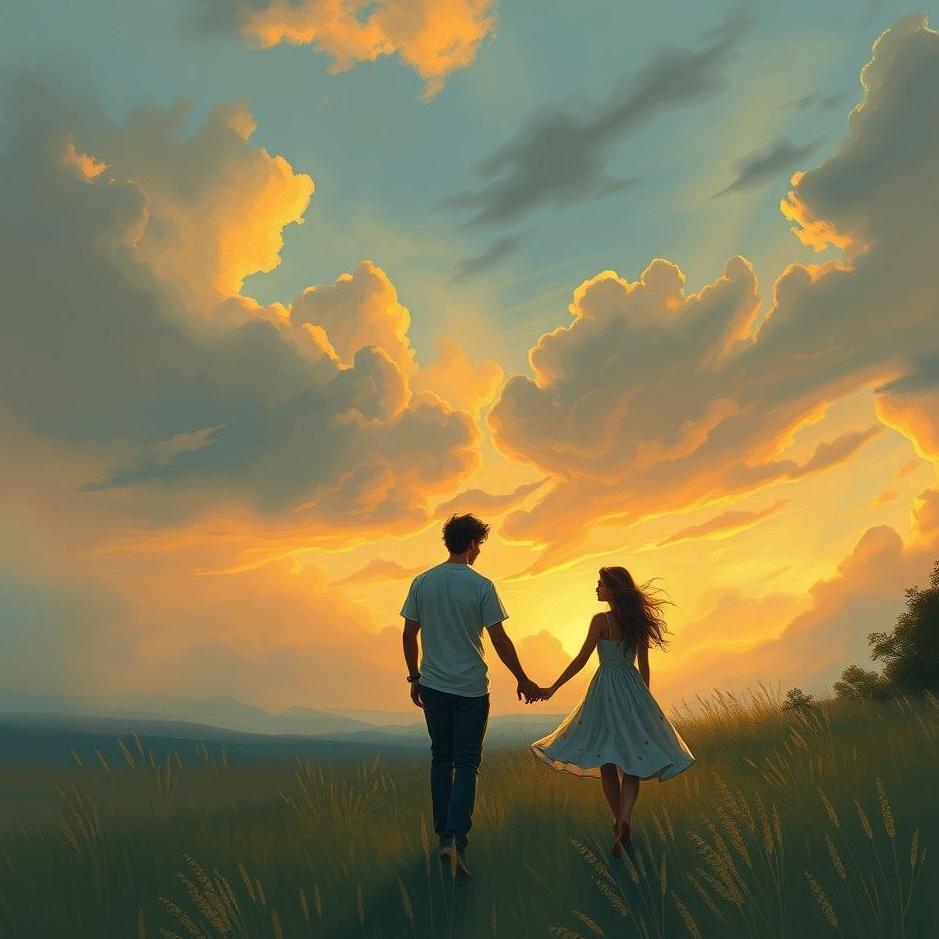 Dream : Walking out with the girl he loves in a dream