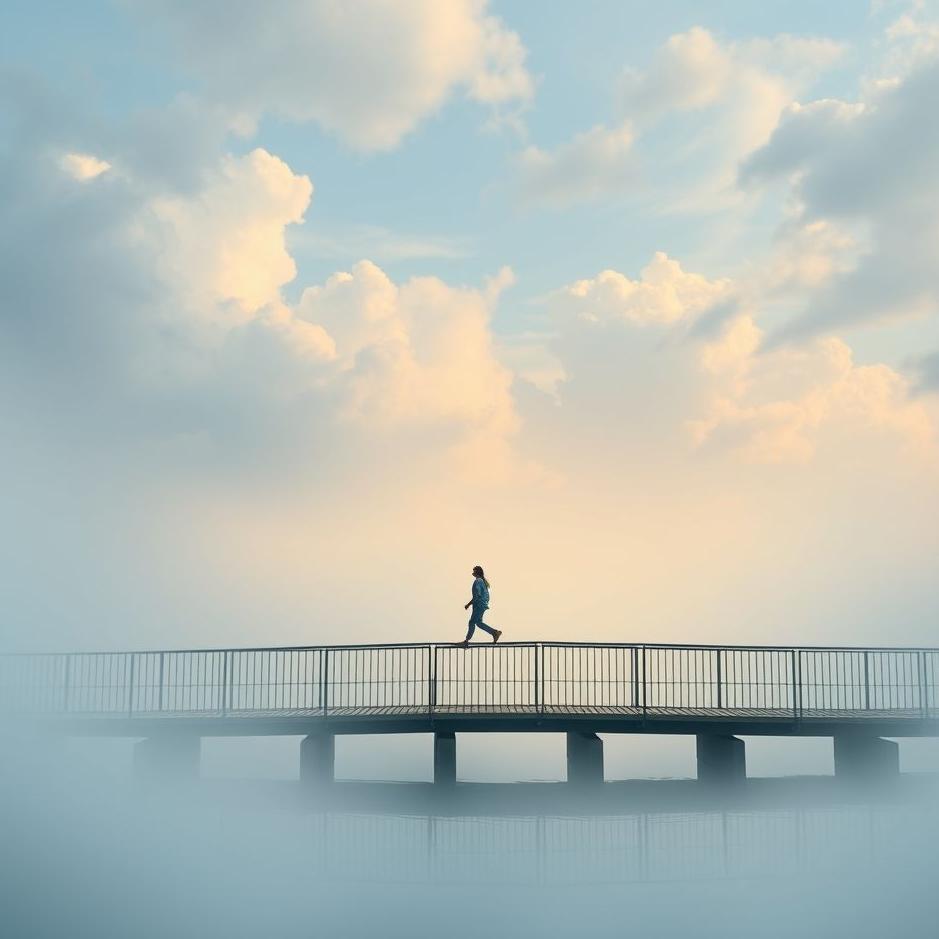 Dream : Walking over a bridge in a dream