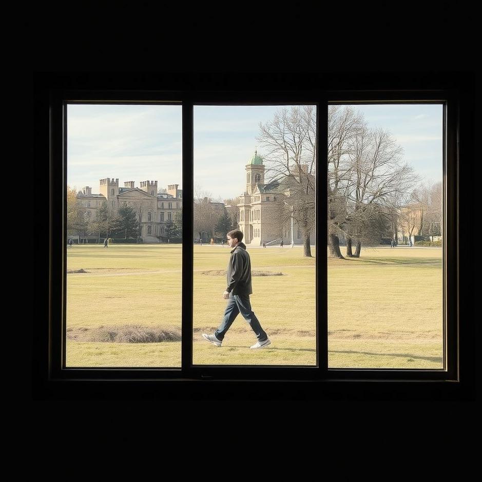 Dream : Walking through a window 