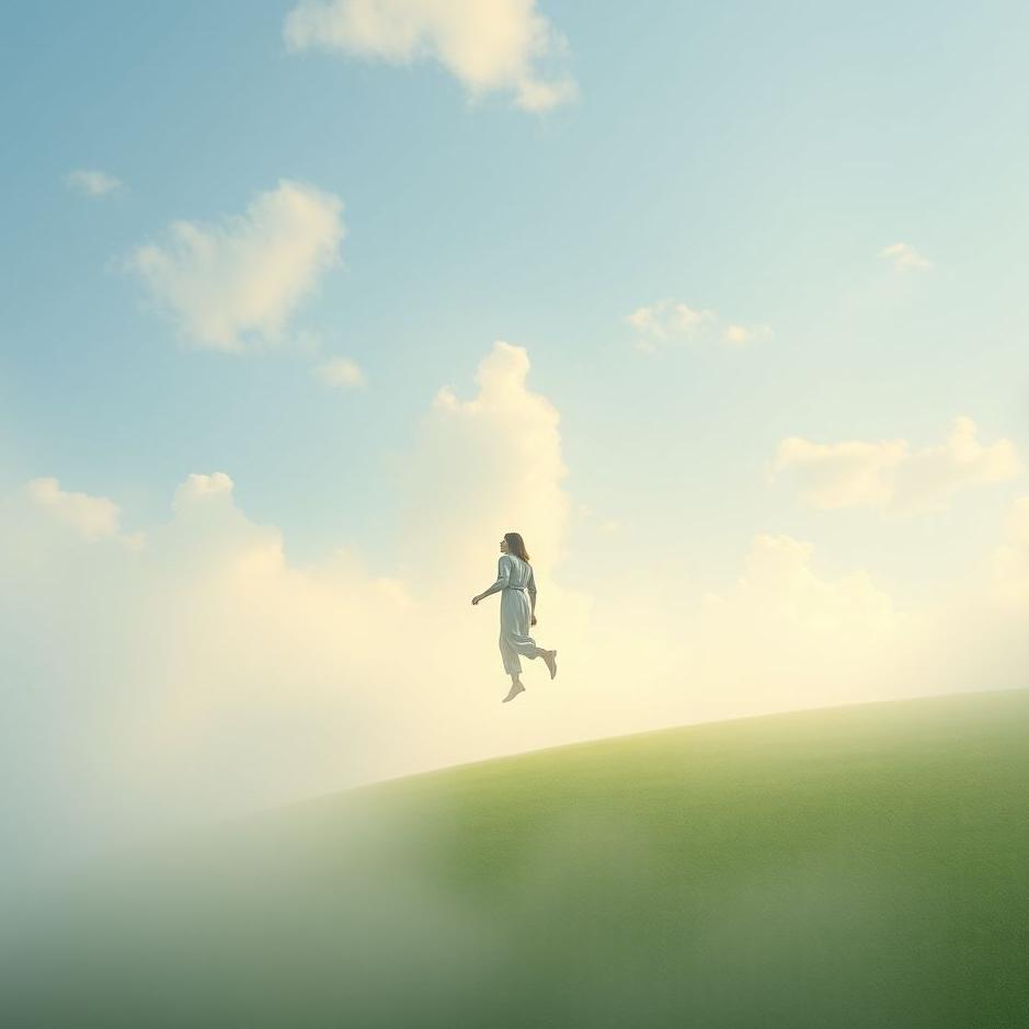 Dream : Walking through the air in a dream