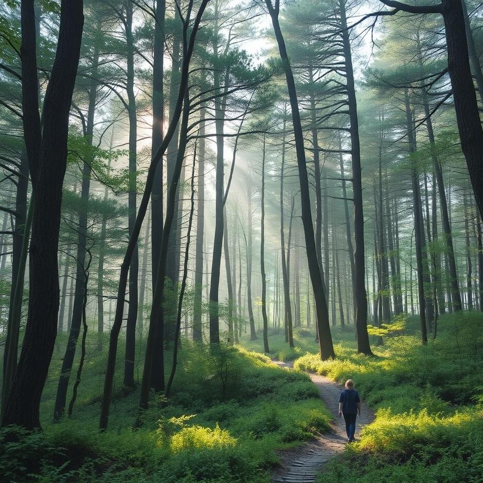 Dream : Walking through the forest in a dream