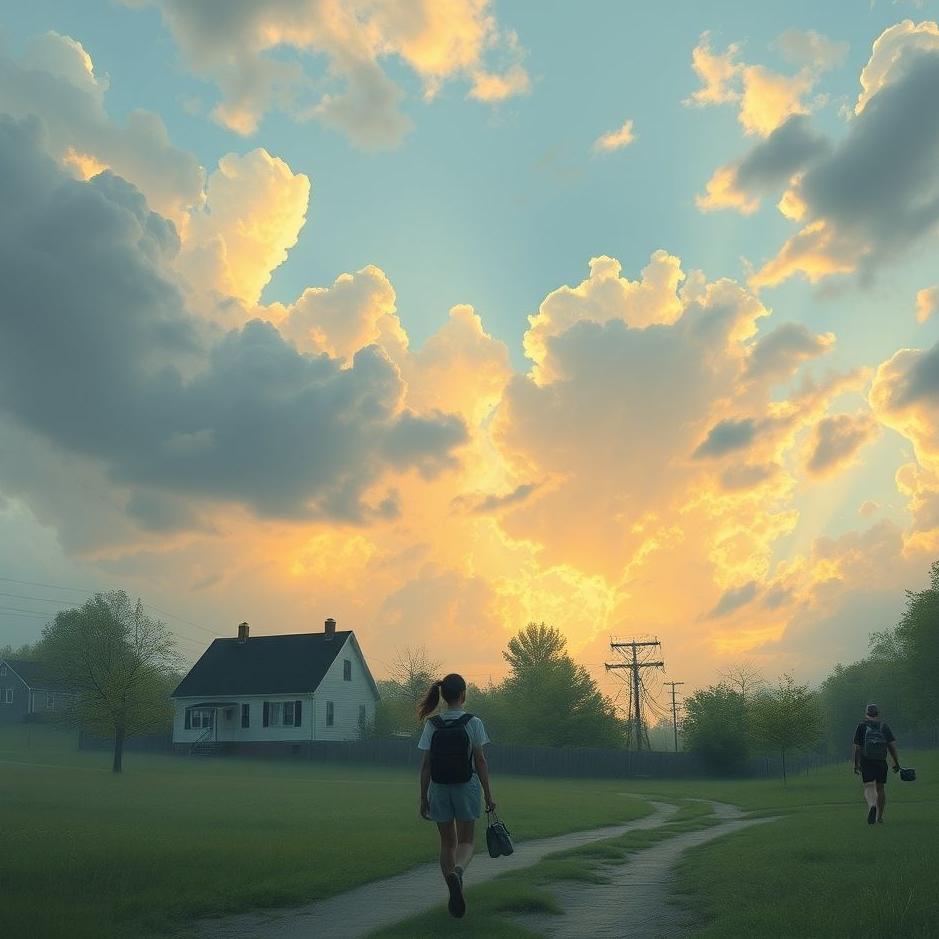 Dream : Walking to school in a dream