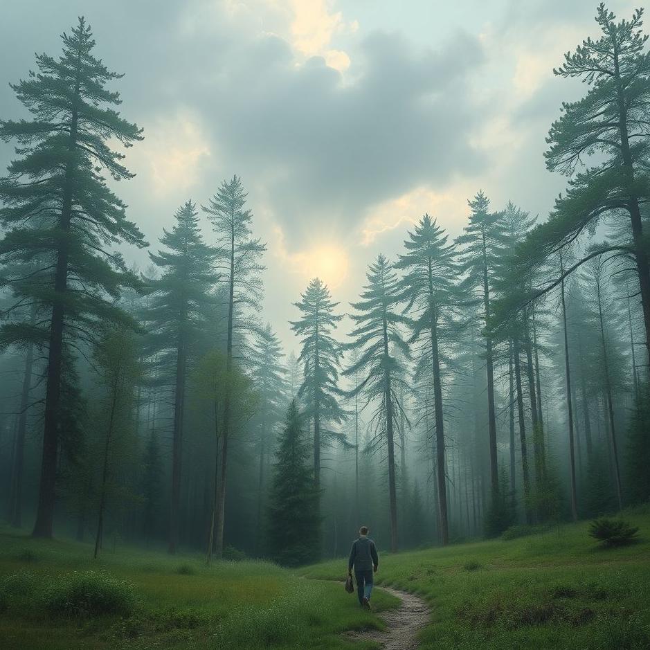 Dream : Walking towards the forest in a dream
