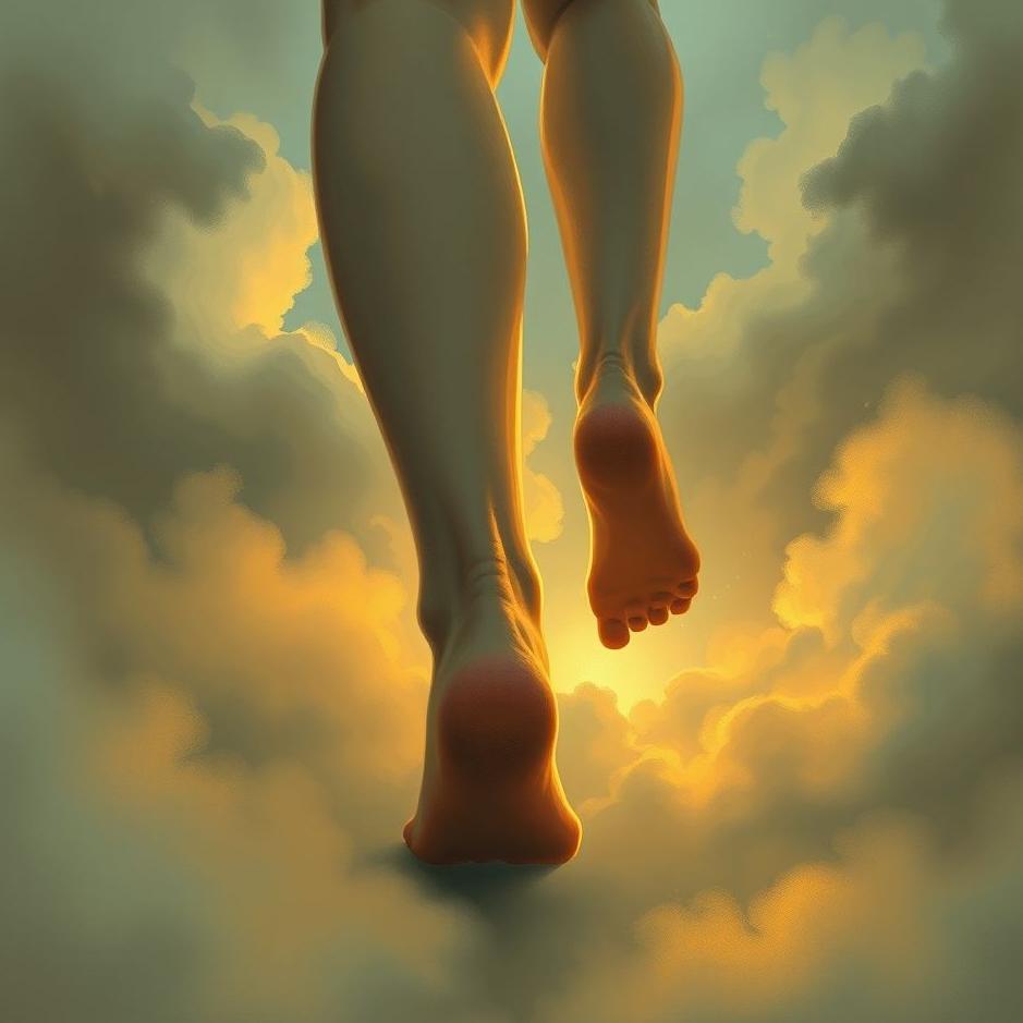 Dream : Walking with a broken foot in a dream