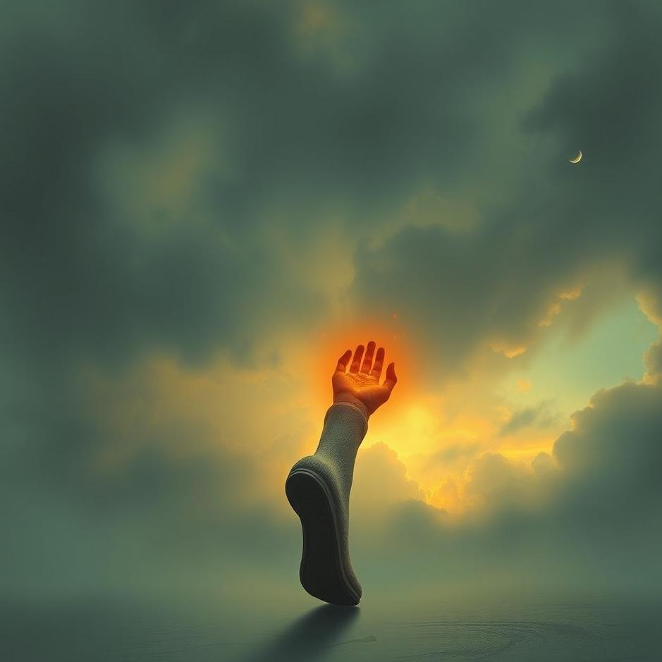 Dream : Walking with a broken leg in a dream