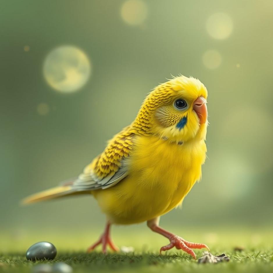 Dream : Walking with a budgie in your dream