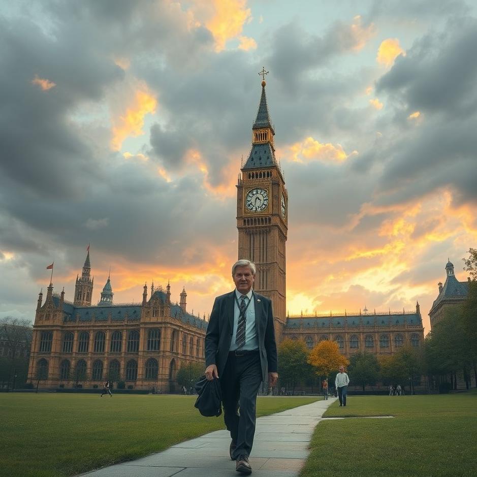 Dream : Walking with a member of parliament in a dream