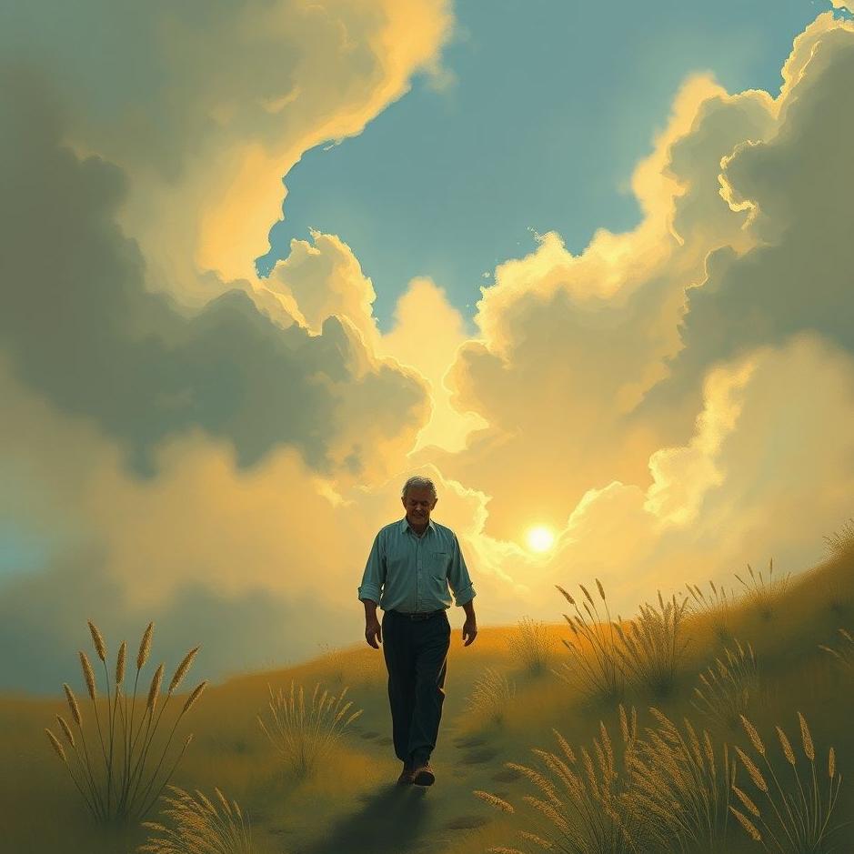 Dream : Walking with an old friend in a dream