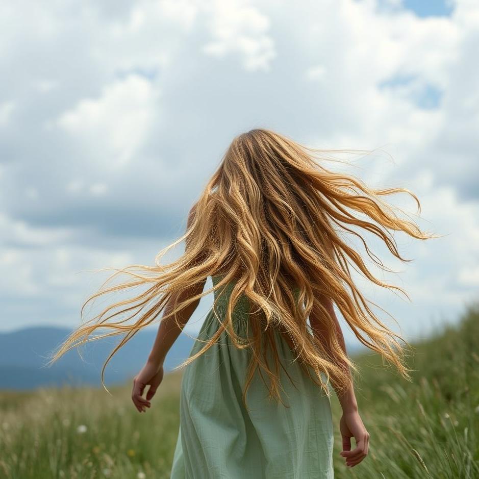 Dream : Walking with one's hair down in a dream