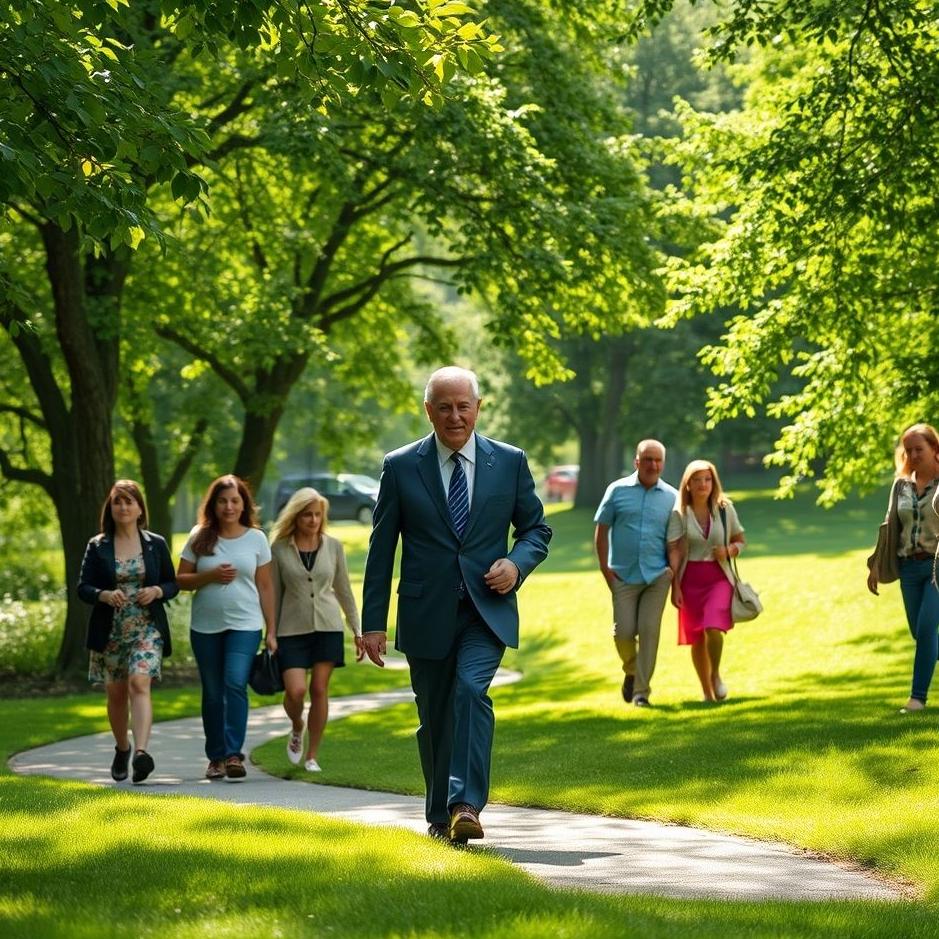 Dream : Walking with prime minister 