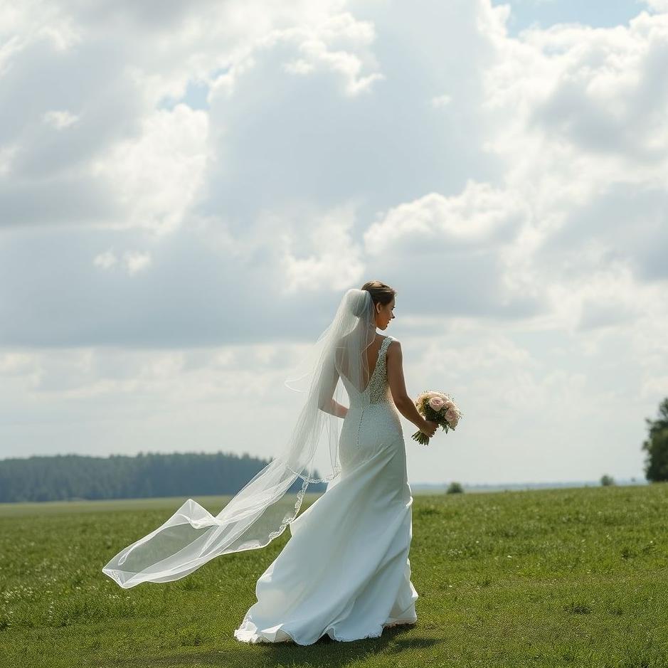 Dream : Walking with the bride in a dream
