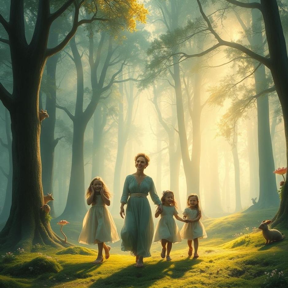 Dream : Walking with the family in the dream