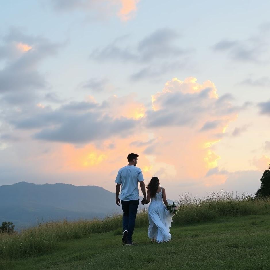 Dream : Walking with the man you love in your dream