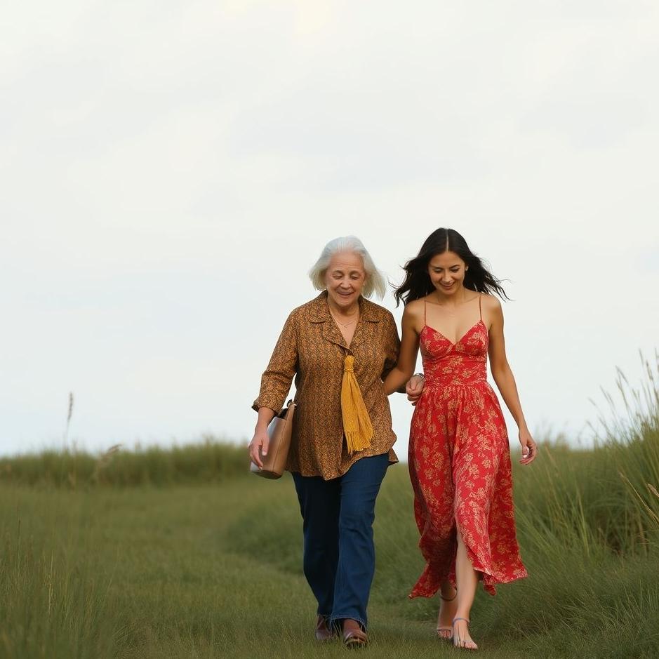 Dream : Walking with your ex-lover's mother in a dream