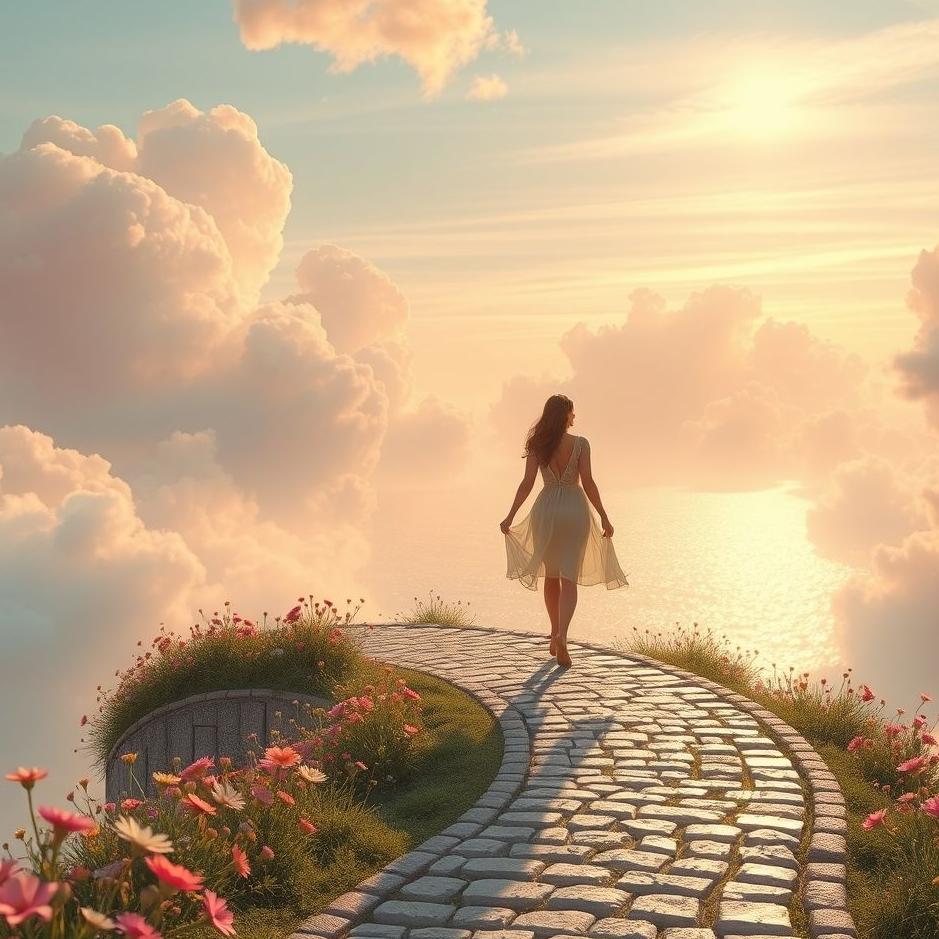 Dream : Walking with your fiancee in a dream