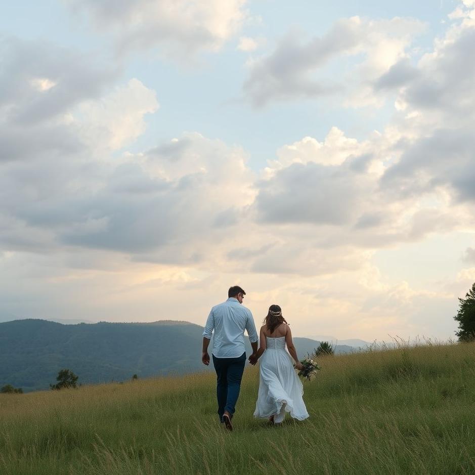 Dream : Walking with your husband in a dream