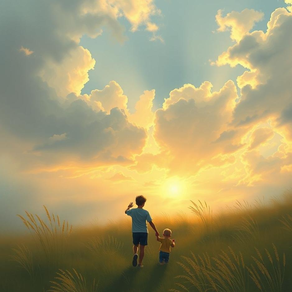 Dream : Walking with your son in a dream