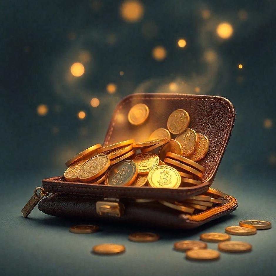 Dream : Wallet full of coins in a dream
