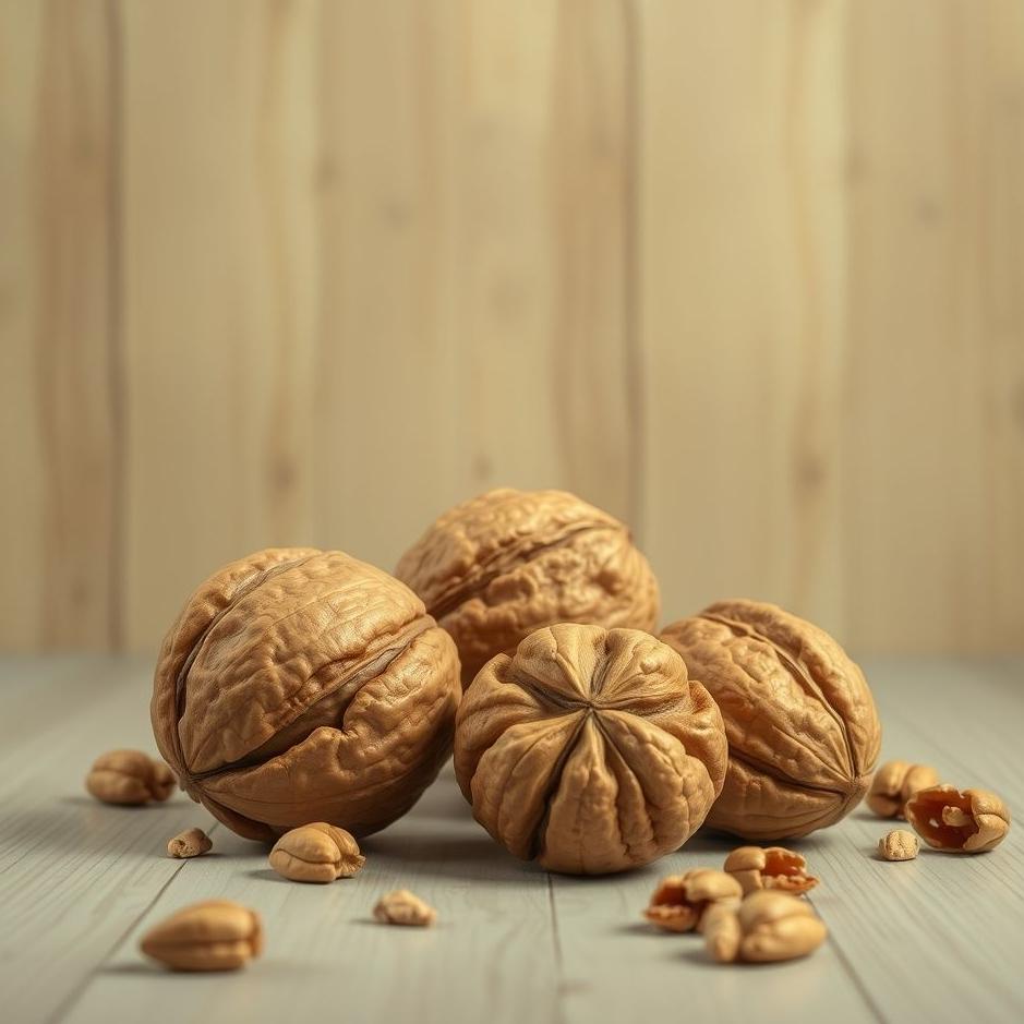 Dream : Walnuts in a room in a dream
