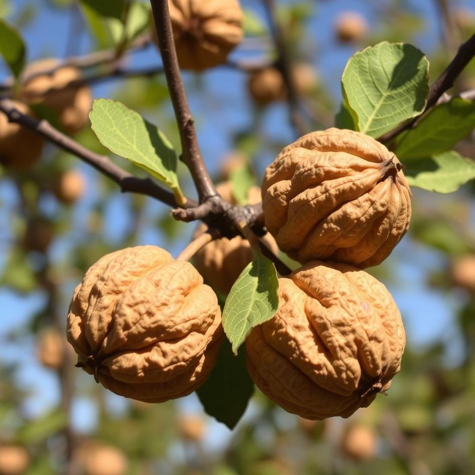 Dream : Walnuts in season in a dream