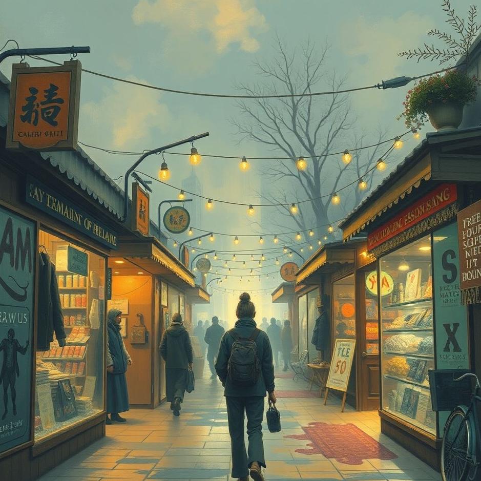 Dream : Wandering around stores in a dream