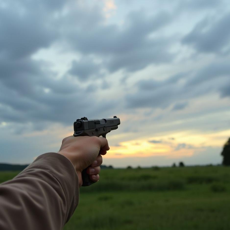 Dream : Wanting to be shot with a gun in a dream