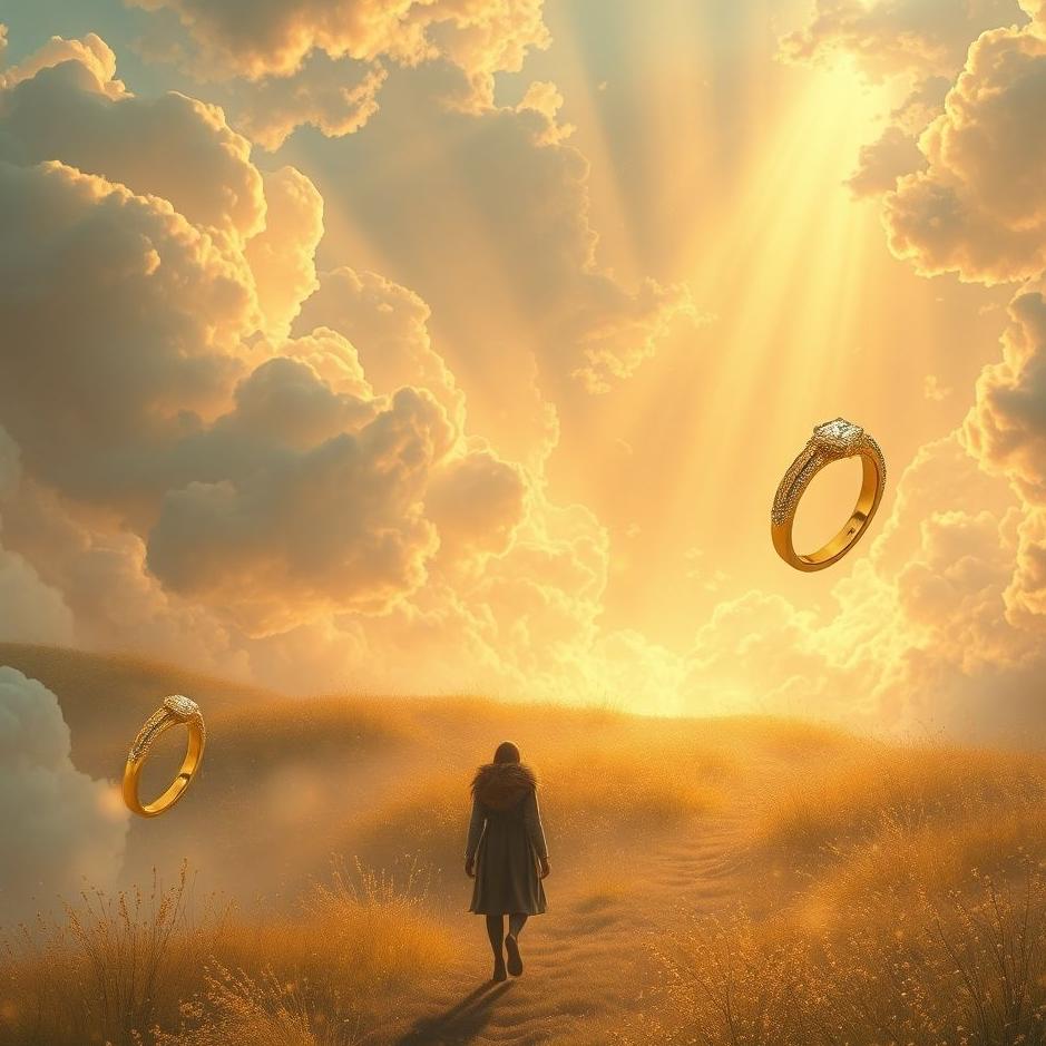 Dream : Wanting to get gold rings in the dream