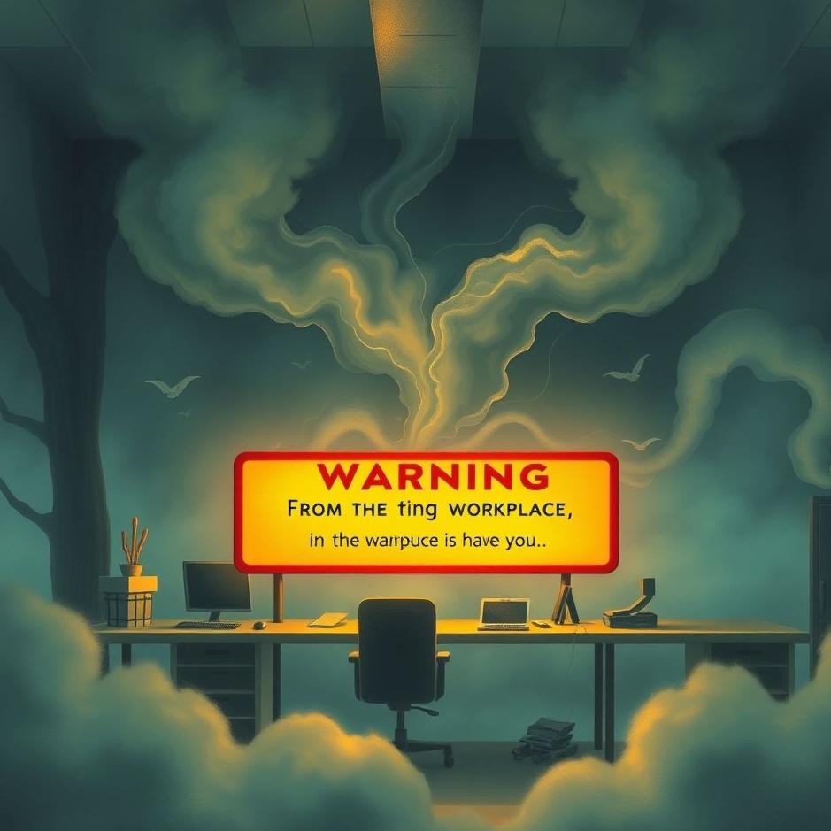 Dream : Warning from the workplace in a dream