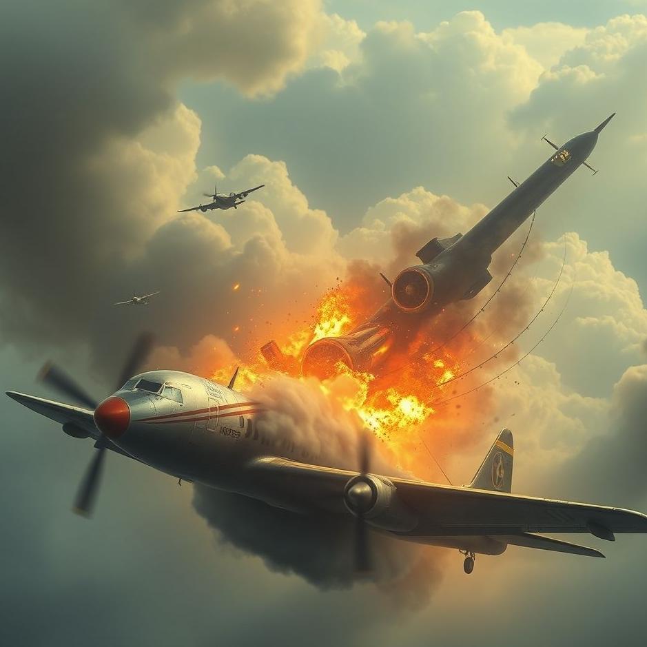 Dream : Warplane crash in a dream