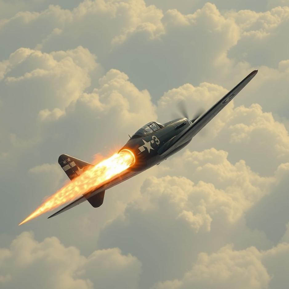 Dream : Warplane firing in a dream